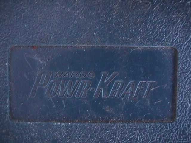 Montgomery Ward POWR KRAFT Socket BUSTED CASE