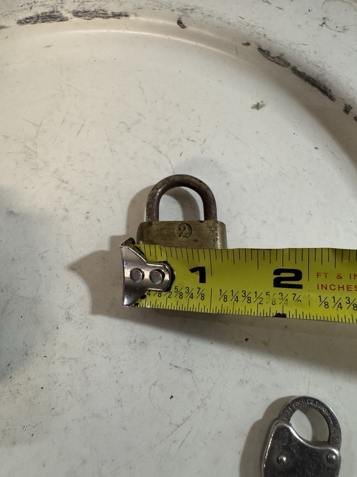 Lot of 3 Metal Locks Different Sizes And Metals No Keys