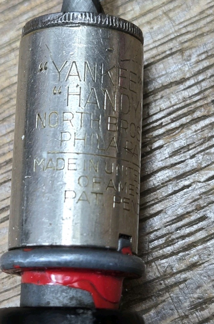 Vintage YANKEE / NORTH BROS. STANLEY PUSH DRILL COLLECTION W/GOODELL-PRATT 4pc