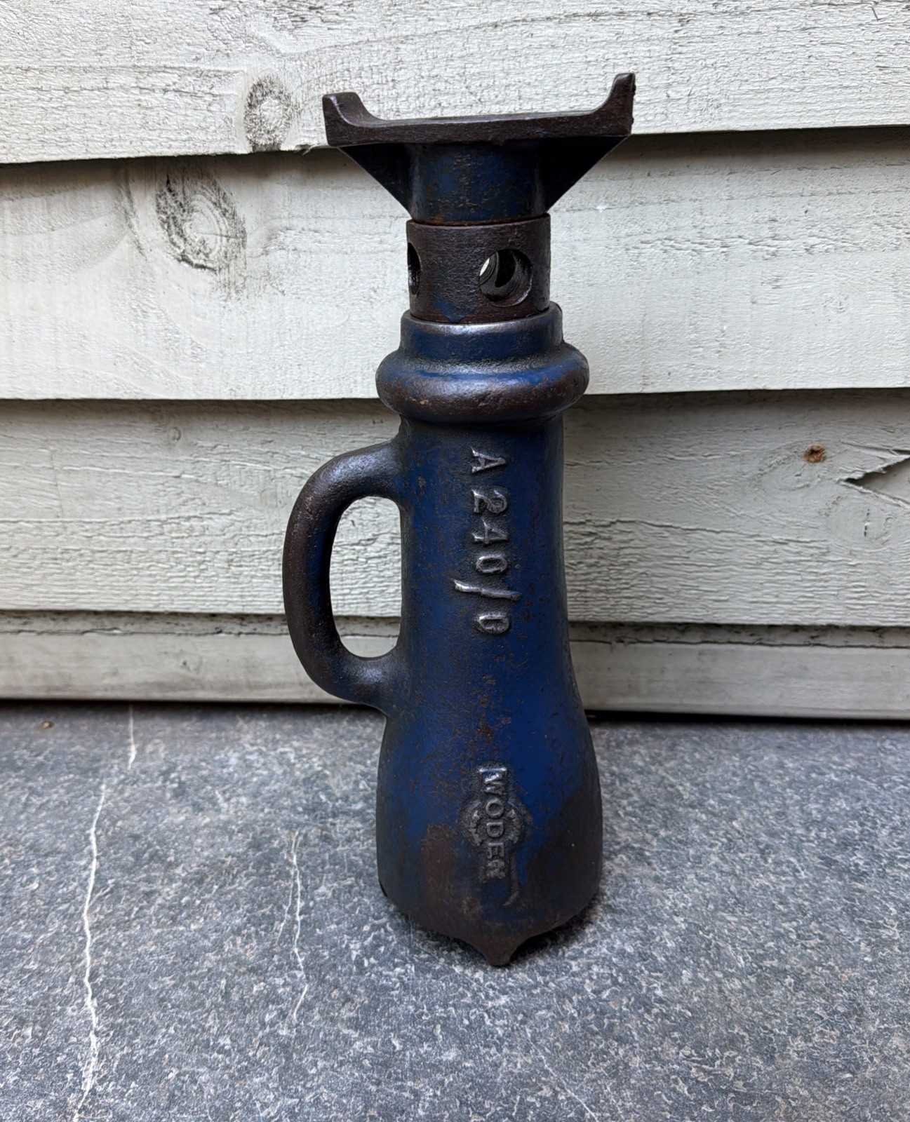 Vintage Woden Bottle Jack – Collectable – Rare Long Lift – Garage – Display
