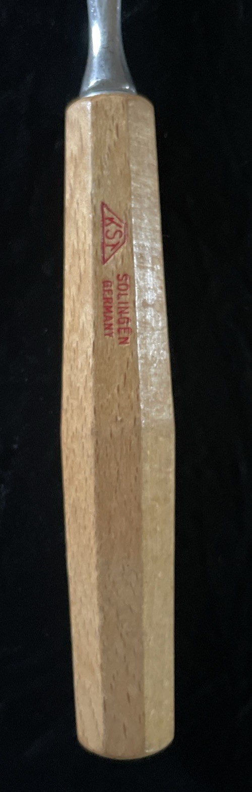 KST SOLINGEN GERMANY WOOD CARVING GOUGE CHISEL TOOLS LOT OF 3 | FREE S&H