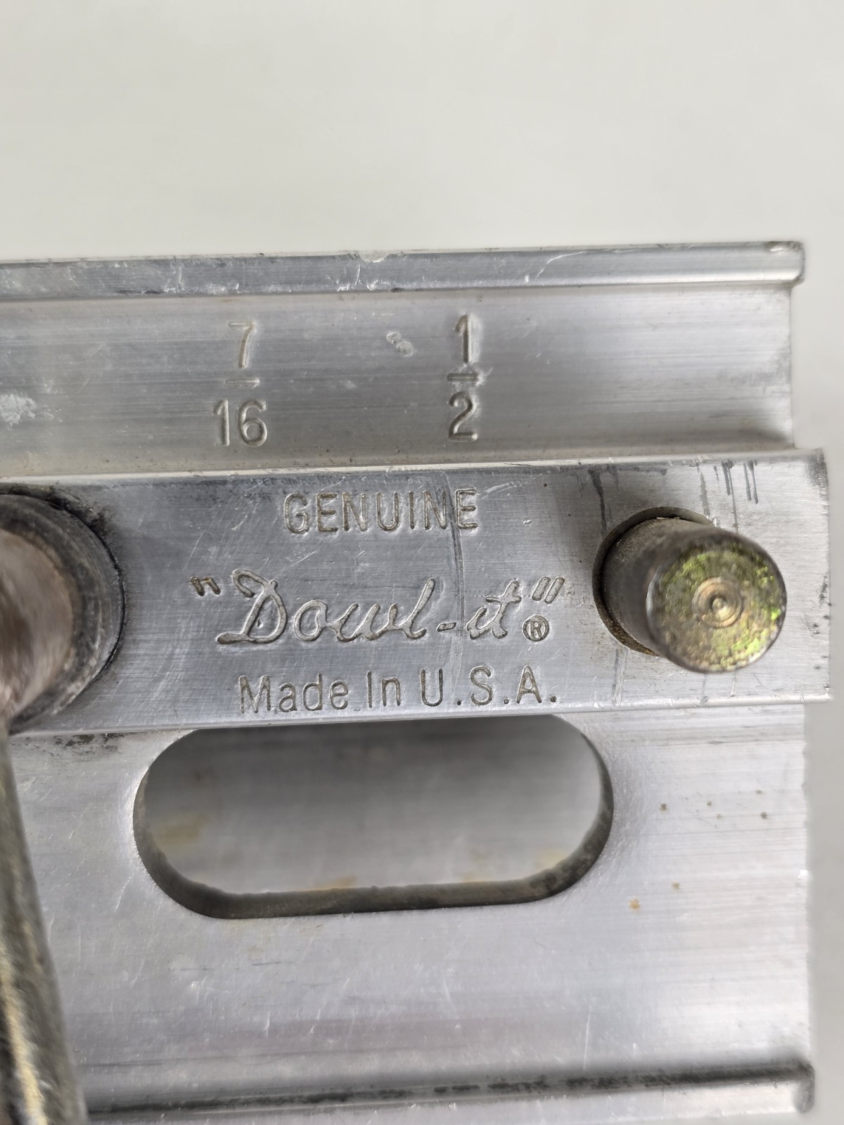 Genuine “Dowl-It” Jig Hastings, Michigan- USA – Heavy Well Made