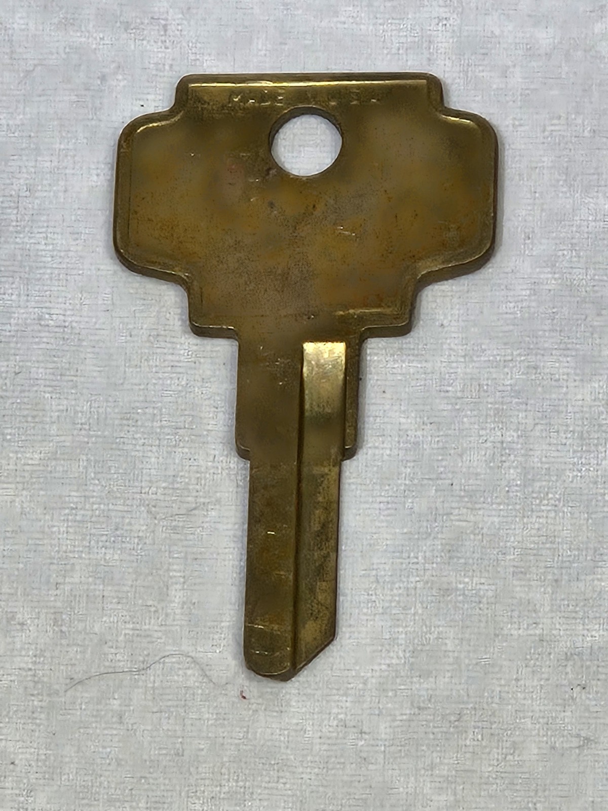 3 Vintage ESP BN7 Key Blanks Uncut Brass Camper RV Travel Trailer Bargman Lock