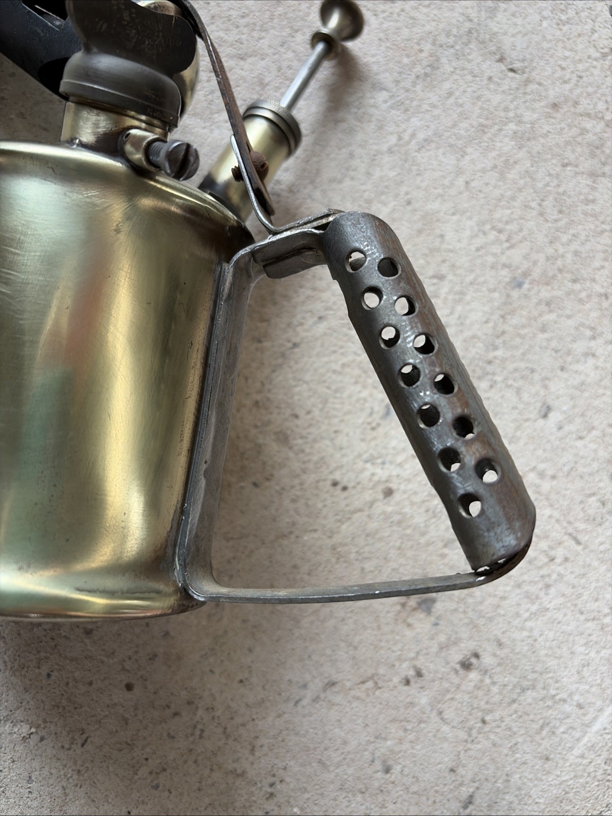 Vintage companion blow torch Max Sievert Brass