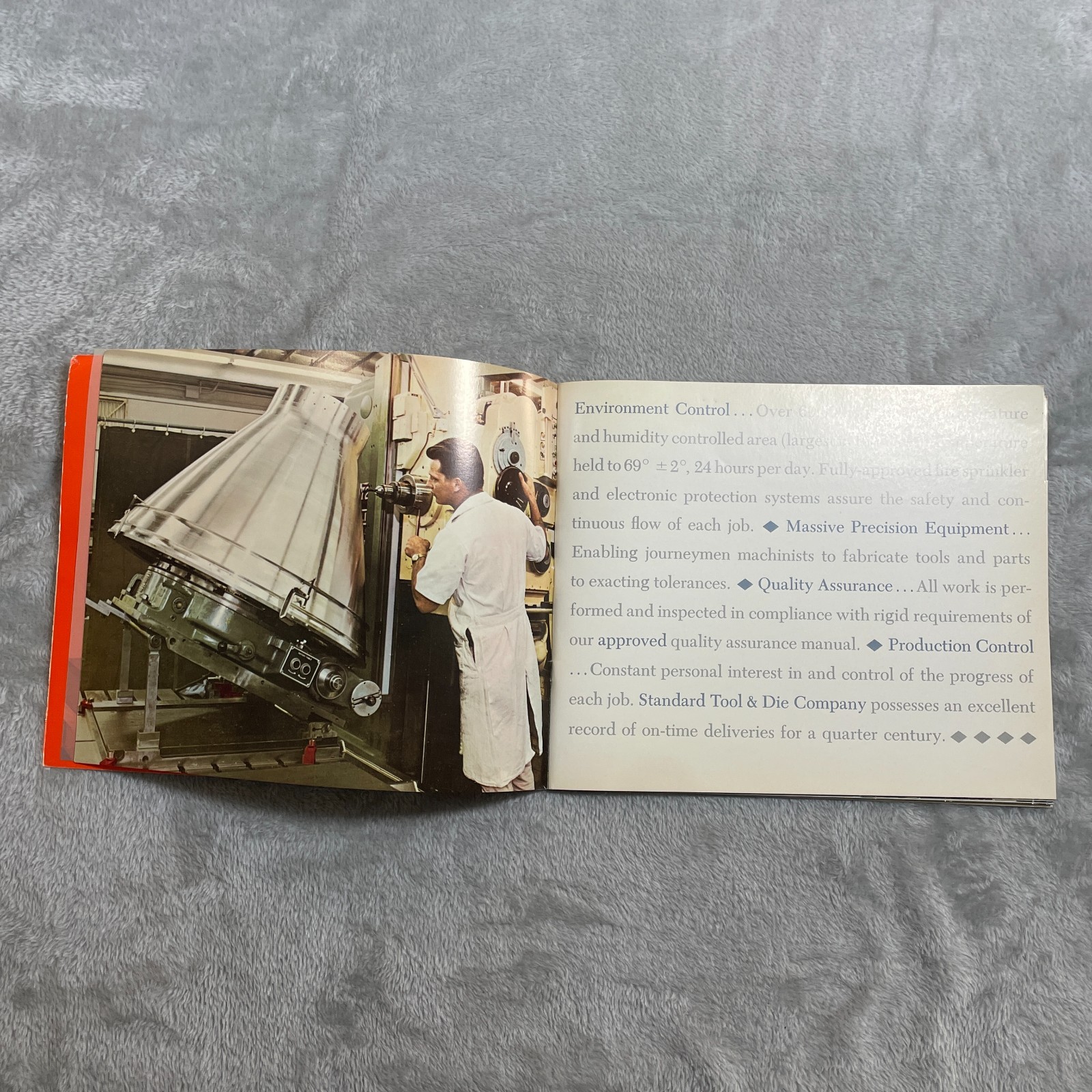 Vintage Standard Tool Die Catalog Graphic Design Business Card Typography MCM
