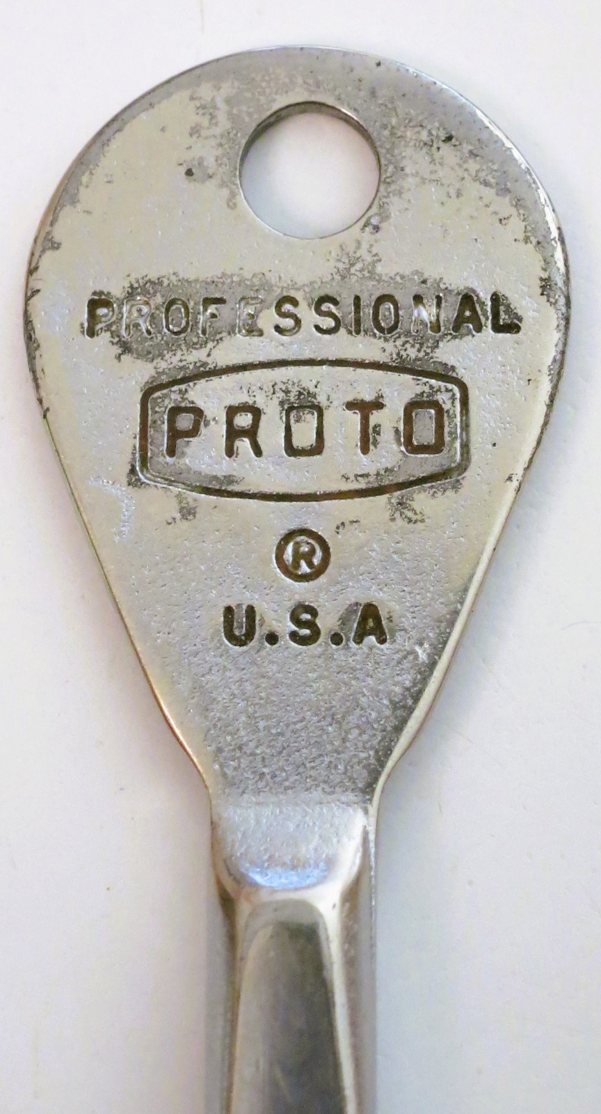 PROFESSIONAL PROTO U.S.A. TOOLS Screwdriver Keyring FOB Advertising VINTAGE