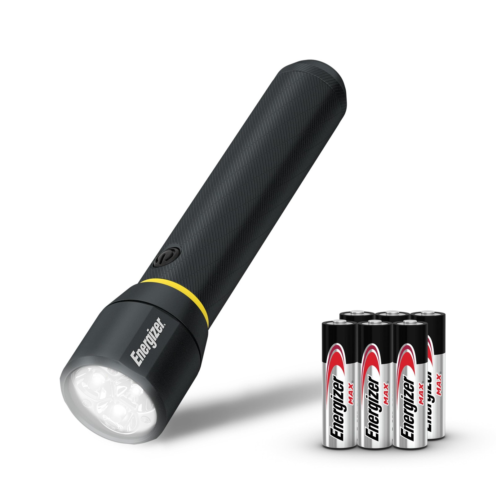 Energizer LED Flashlight Vision PRO, Ultra Bright 1-Pack, Midnight Black