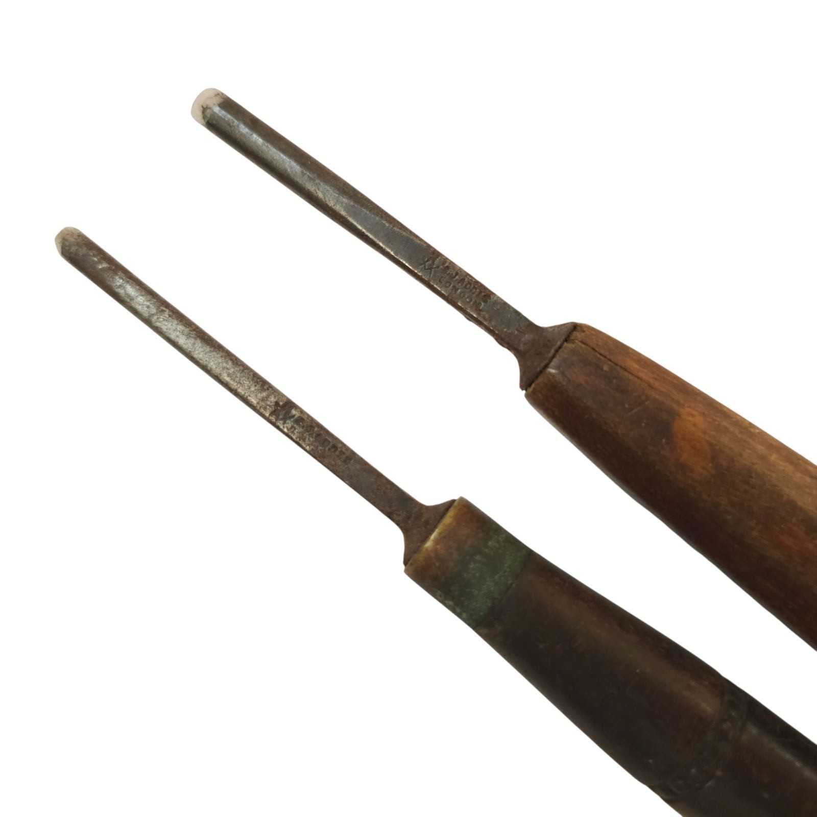 S.J. Addis Wood Carving Gouges Masonic Compass Antique Samuel Joseph Addis Lot