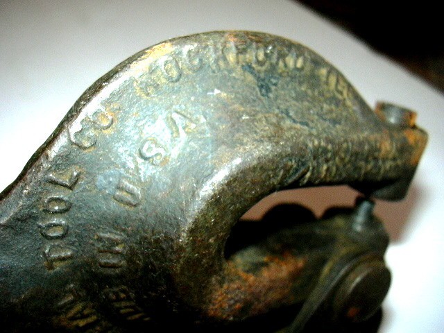 Antique 1913 WHITNEY METAL TOOL Co. No. 5 PUNCH Rockford IL