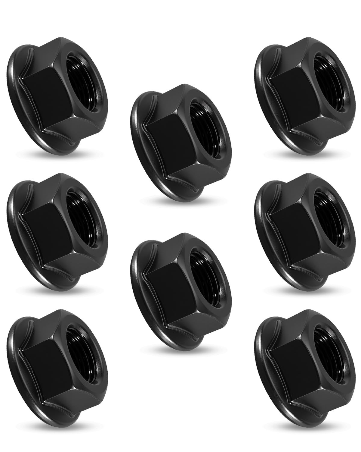 Flange Trailer Lug Nut 5/8″-18 for 7K 8K 10K 12K Axles, Used on 17.5″ Hub Pilote