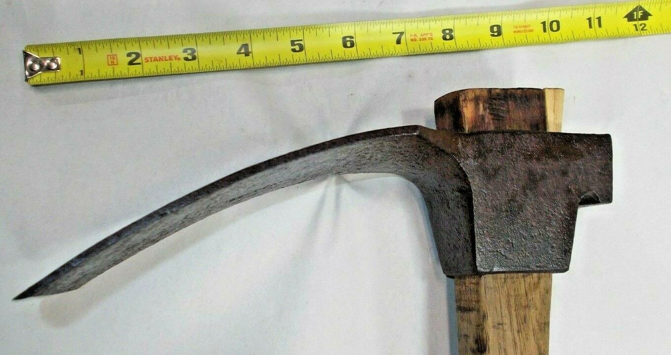 ADZE, Rare Antique Wm. GREAVES No. 2 Woodworkers ADZE, Sheffield, England
