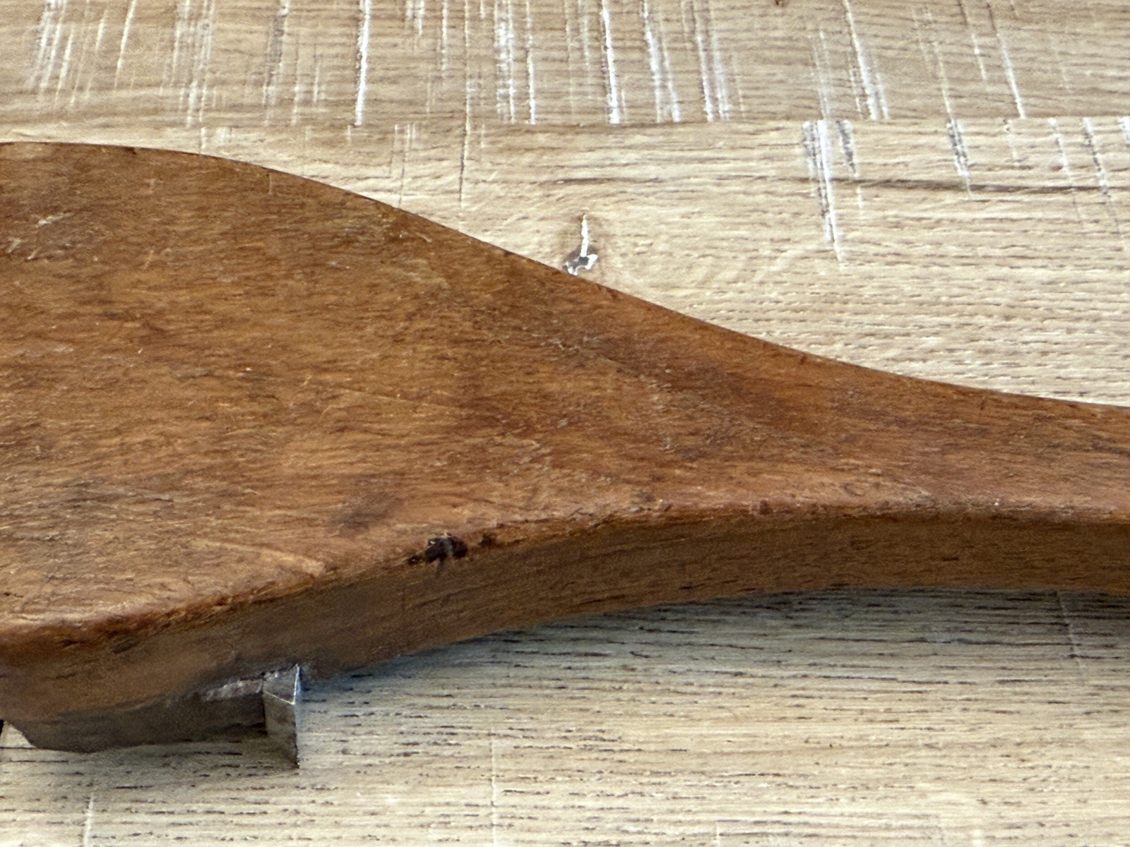 ANTIQUE WOODEN CABINET SCRAPER BOX SCRAPER MARKED P.SAMPSON