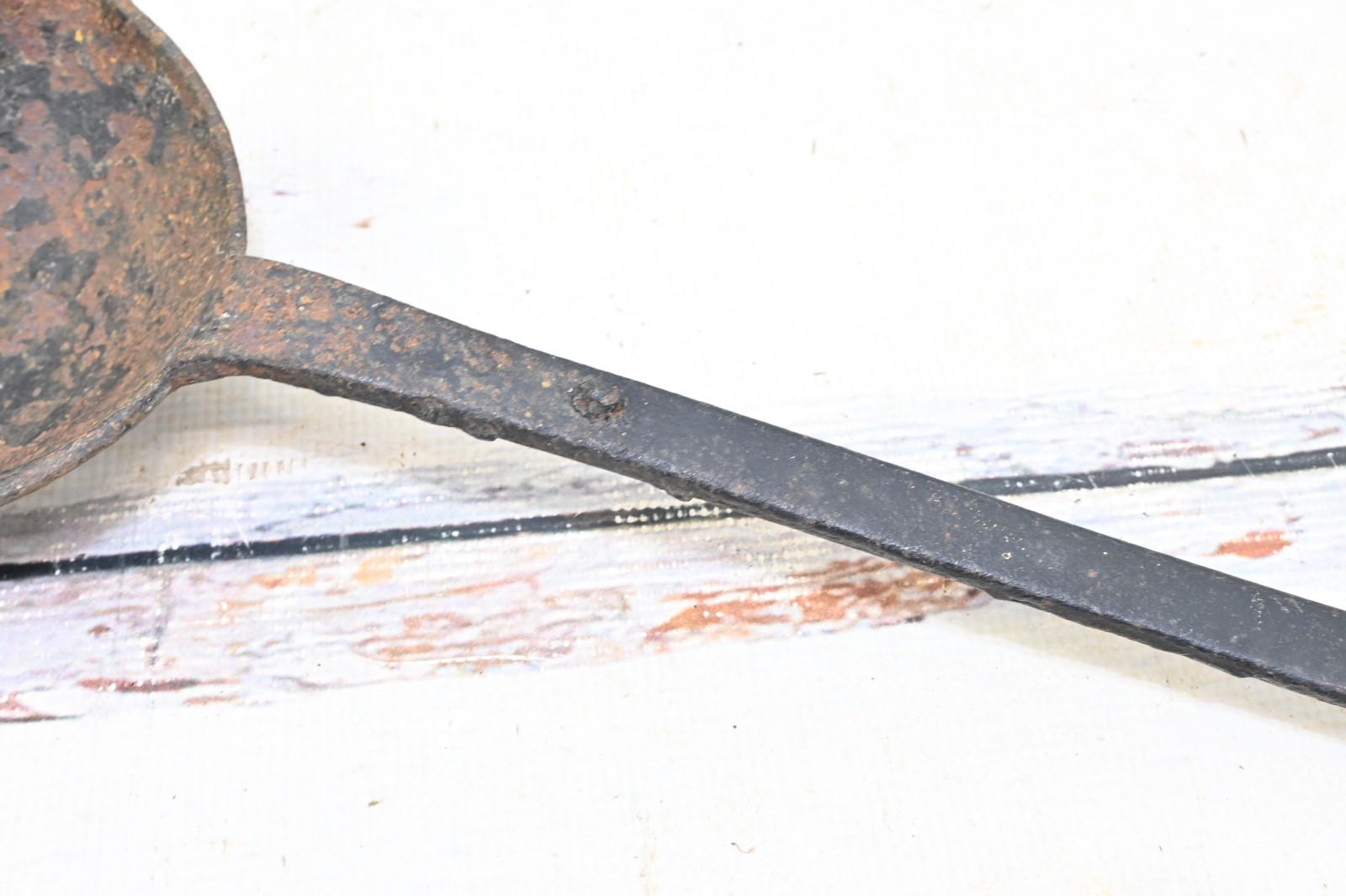 Vintage/Antique No 5 HOLLANDS ERIE PA Ladle Dipper Smelting Blacksmith 16.5″L