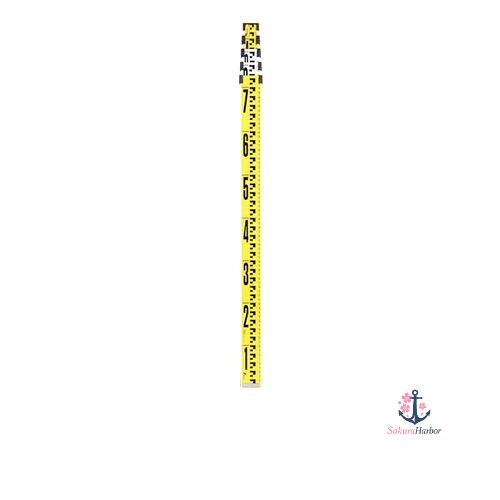 NEW Shinwa Sokutei Aluminum Staff II 3m 5-section with 10mm pitch scale on the