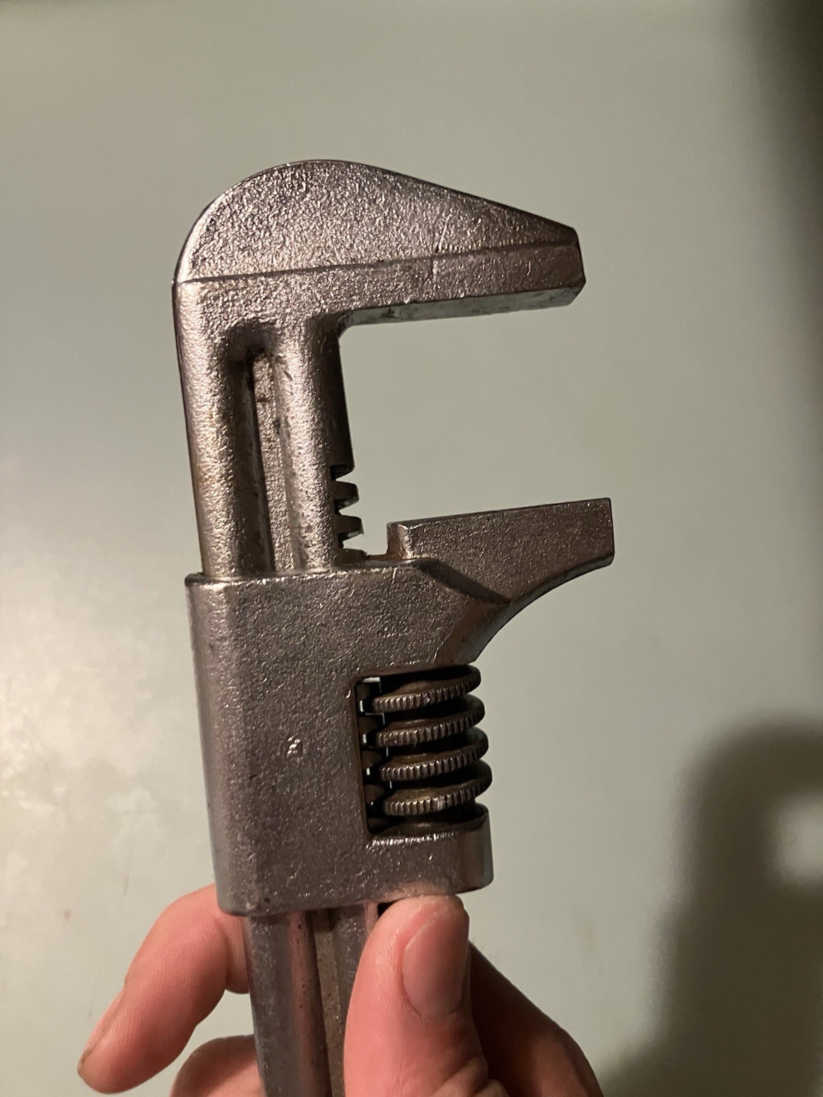 Vintage Diamond Tool & Horseshoe Co Adjustable Monkey Wrench C-711