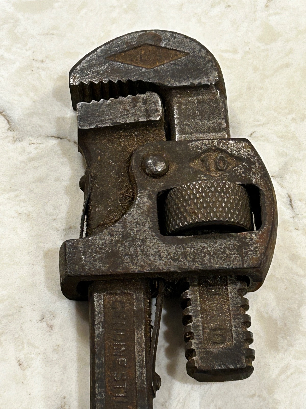 Stillson pipe wrench 10 Antique pipe wrench 10 inch