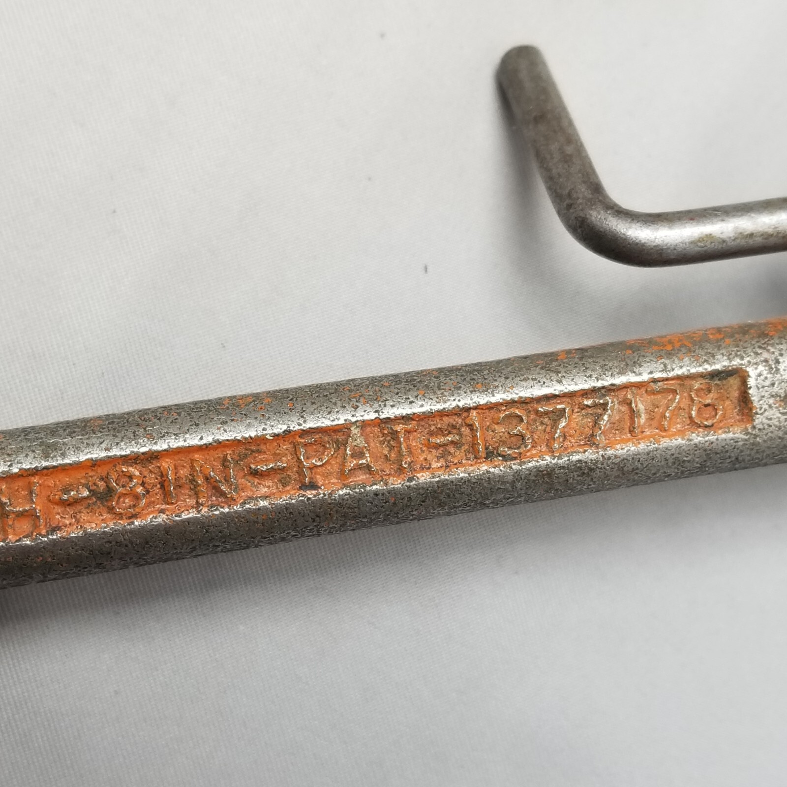 Vintage Andree 8” T-handle Self Adjusting Reversible Basin Plumbers Wrench USA