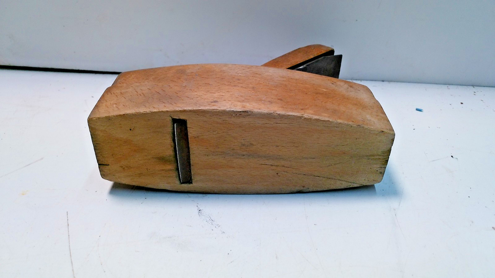 Vintage Wooden Hand Plane 17″( ENGLISH BEECH ) 2 Block Planes & 1 Rebate plane.