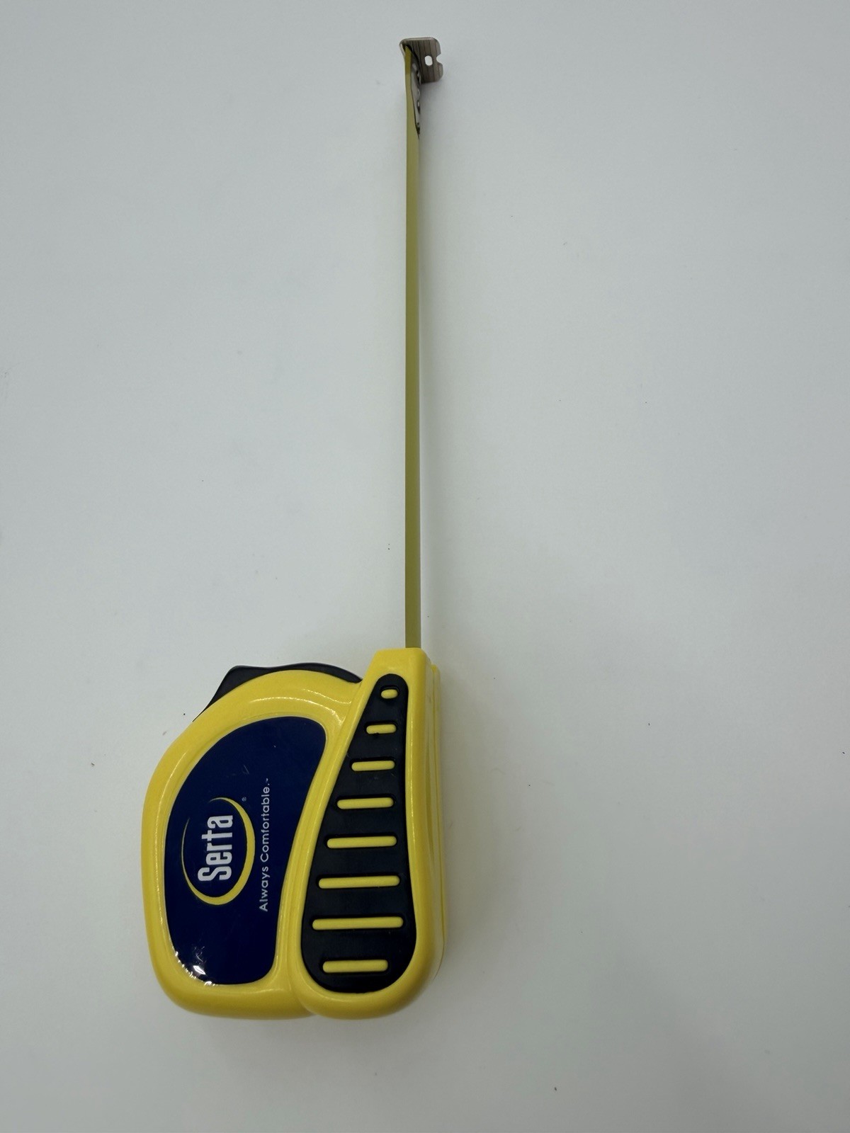Vintage Serta Measuring Tape Yellow 10 Ft Lock Belt Pocket Clip New in Box
