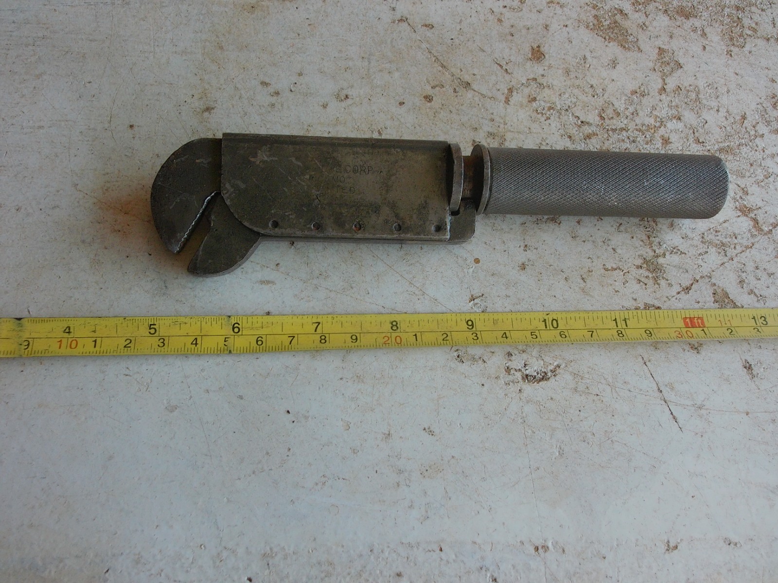 Vintage 7″ Boos adjustable wrench Lot 26-22-B10