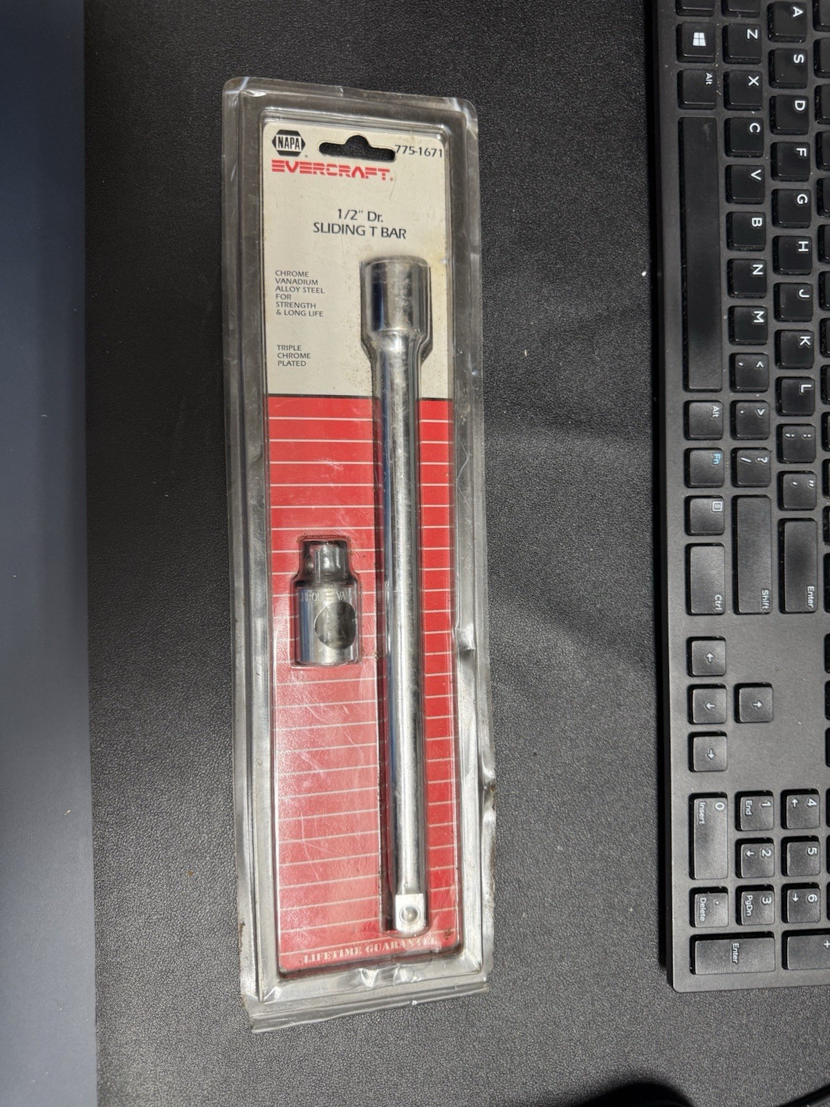 NAPA Evercraft 1/2” Drive Adjustable Sliding T Handle Breaker Bar 775-1671