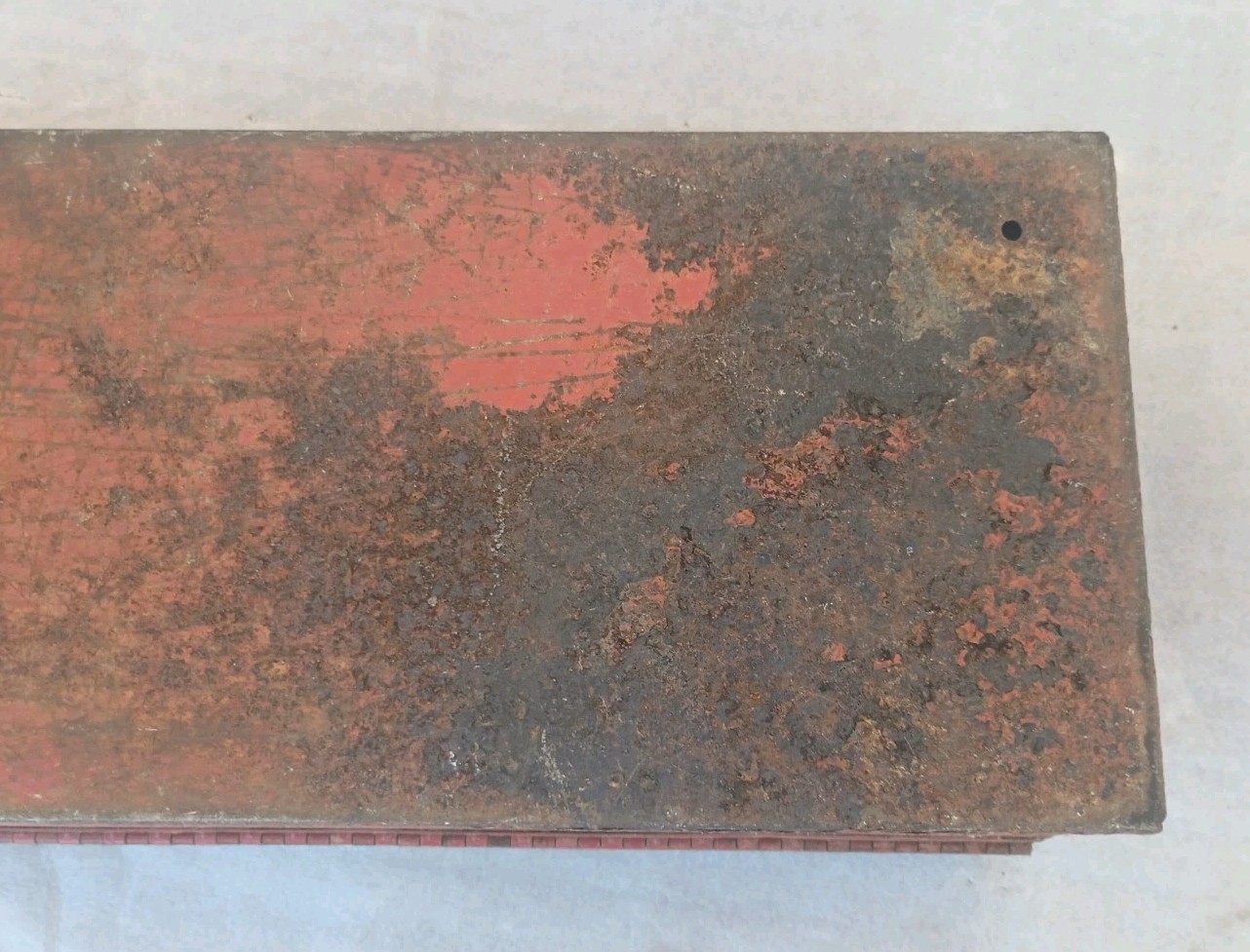 Vintage Snap-On KRA-251A Metal Tool Box 18-1/2” L x 6-3/4” W x 5” T (USA) 1979