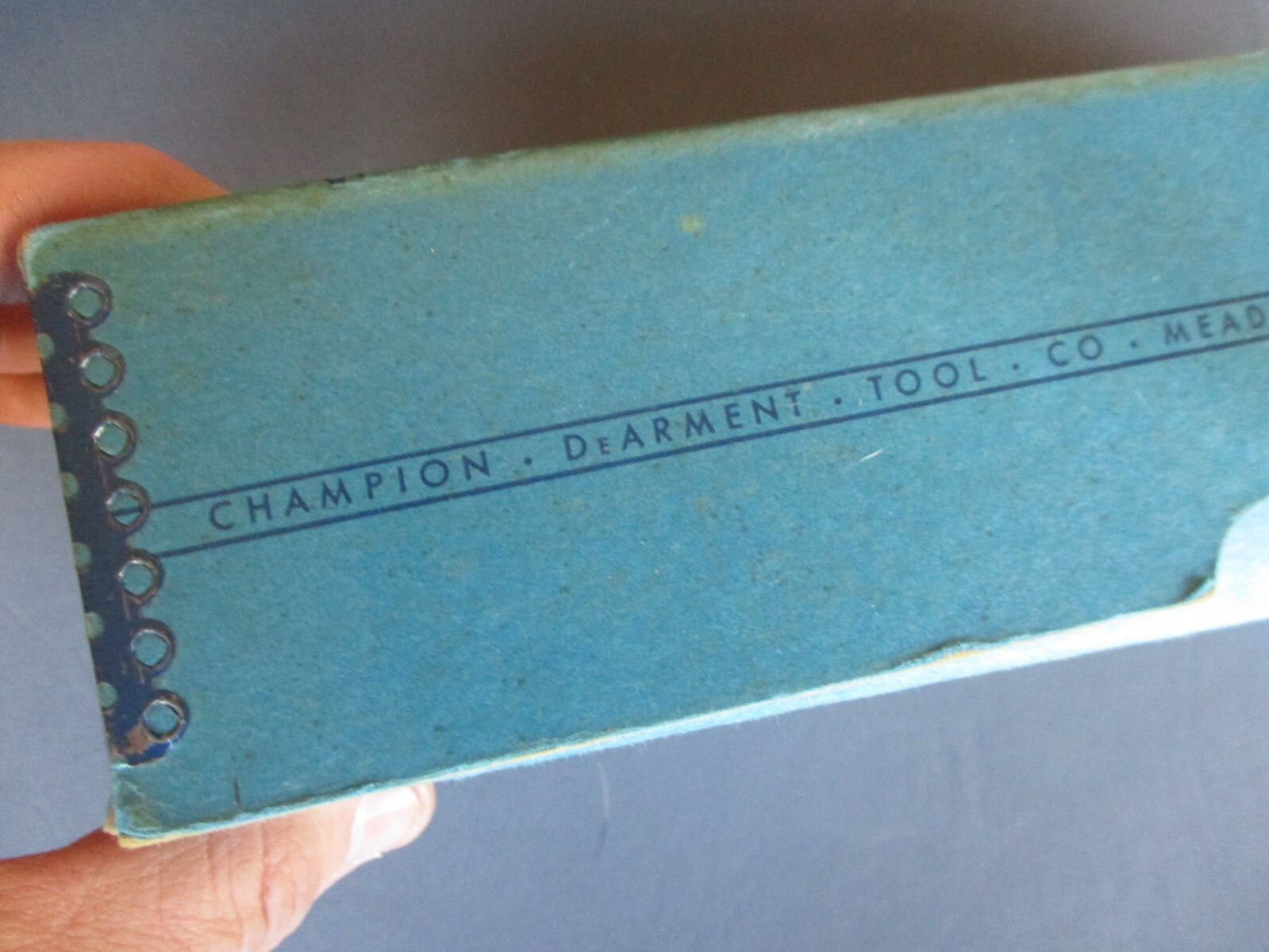 Vtg 50s 60s CHANNEL LOCK Model 420 Pump Plier 6 pieces Box, Advertising