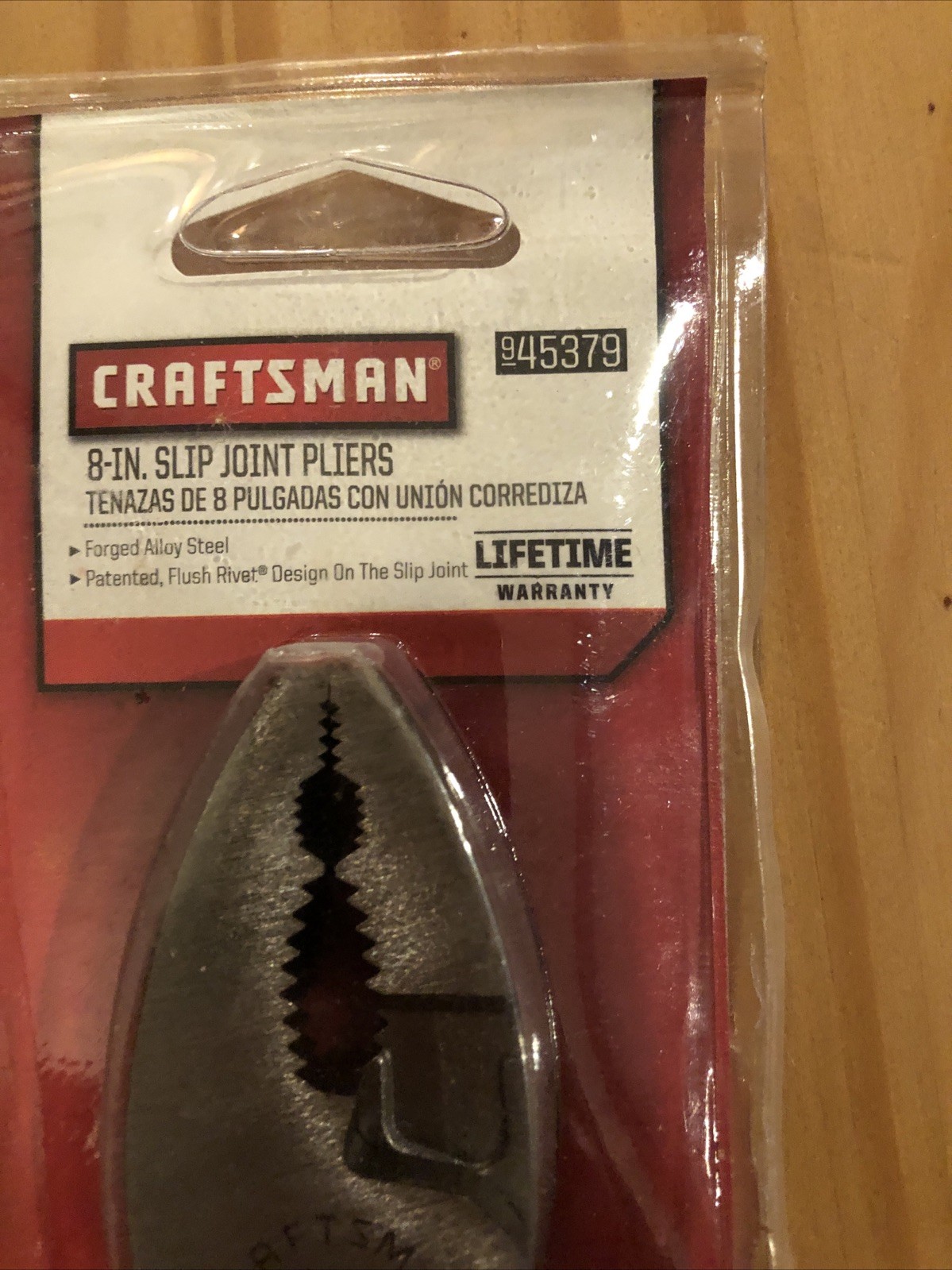 VINTAGE SEARS CRAFTSMAN 8” SLIP JOINT PLIERS 45379 NEW COLLECTABLE USA