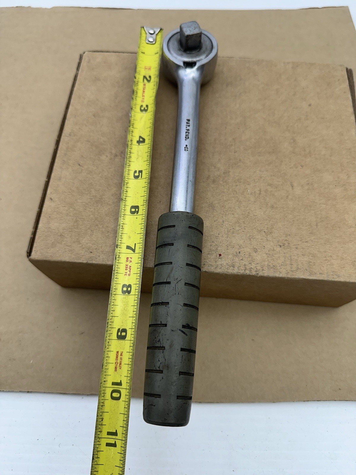 Vtg Wright Tools N500 4500 – 1/2″ Drive Reversible Ratchet Wrench USA Tool 11″