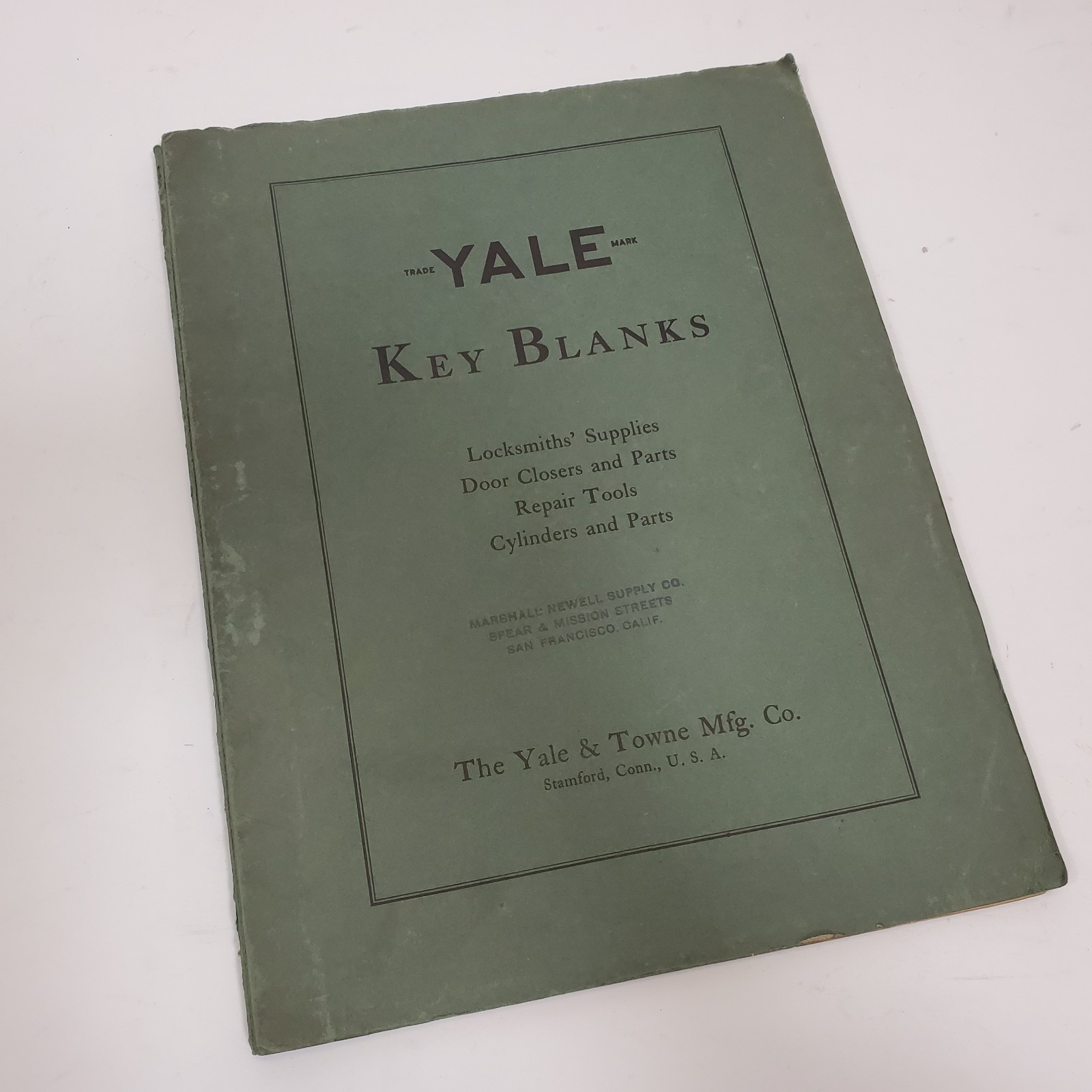 Vintage 1940s Yale & Towne Locksmith Trade Catalog Collection Lot 5 Industrial