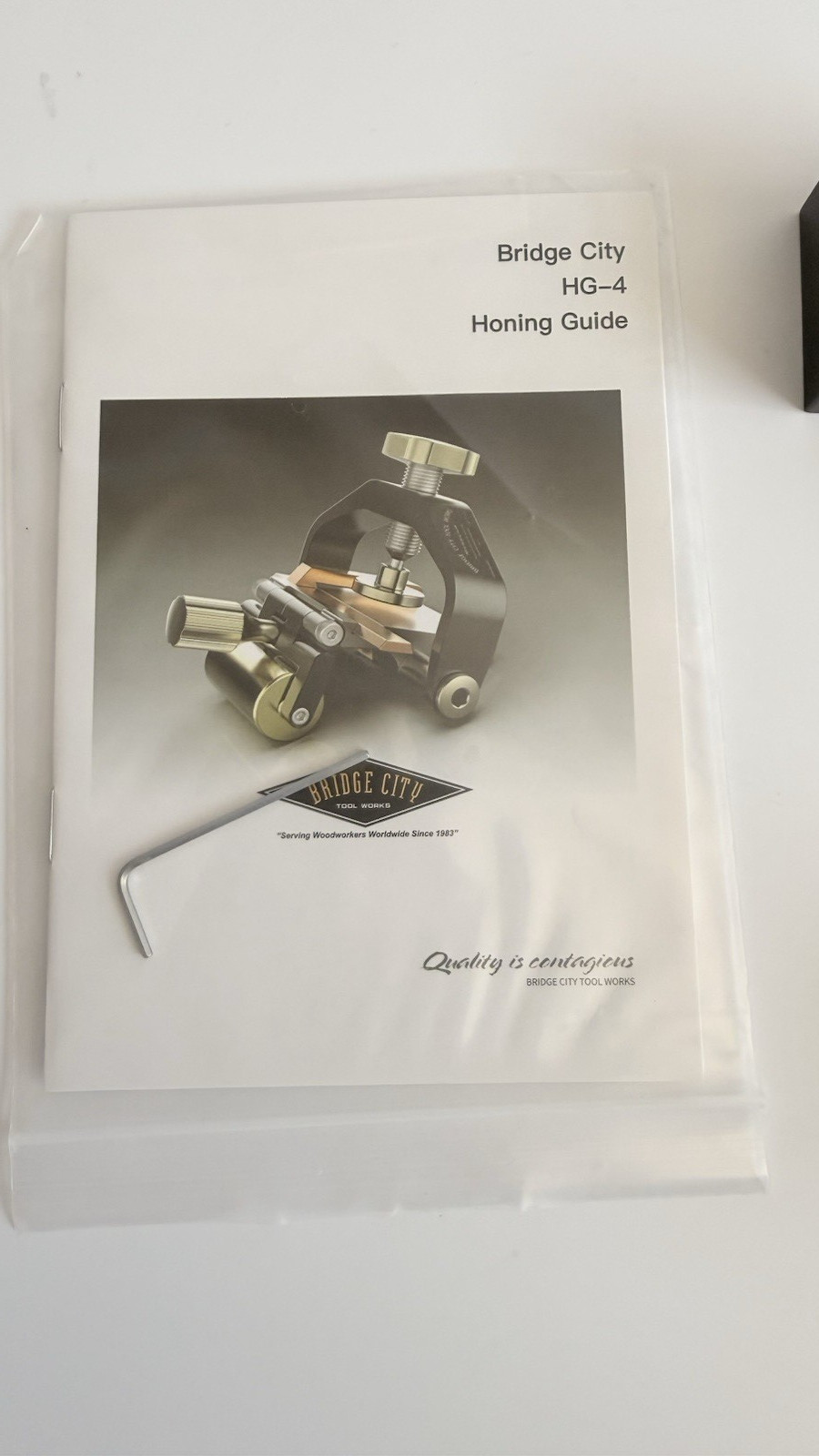 Bridge City Tool Works HG-4 Honing Guide Precision Sharpening Guide New