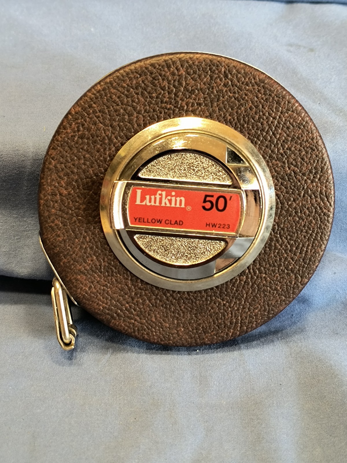 NOS Lufkin 50 ft x 3/8 in Tape HW223 Yellow Clad