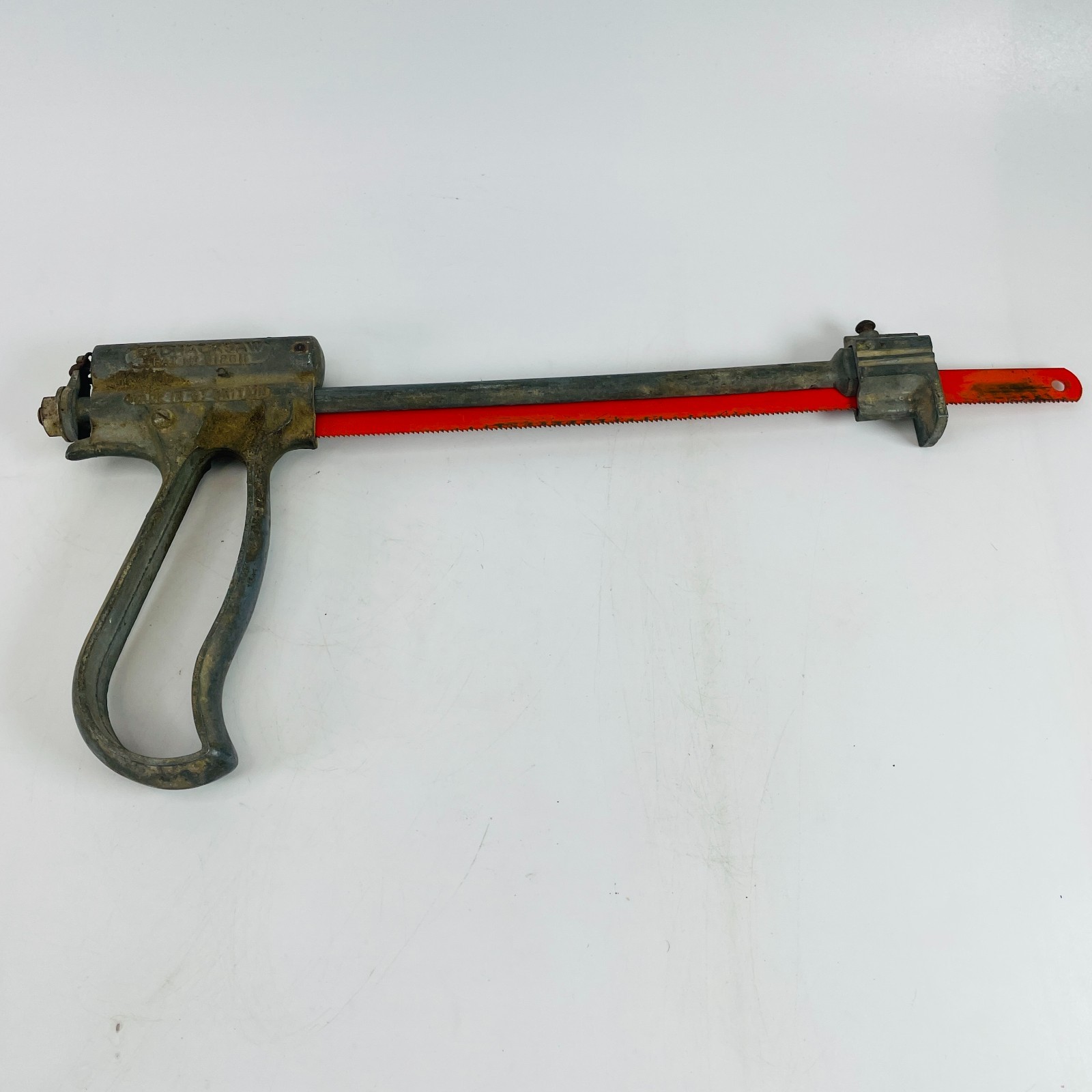 Vintage Hacksaw Tool Padhacksaw Spring Loaded Hale & Hamilton Unusual