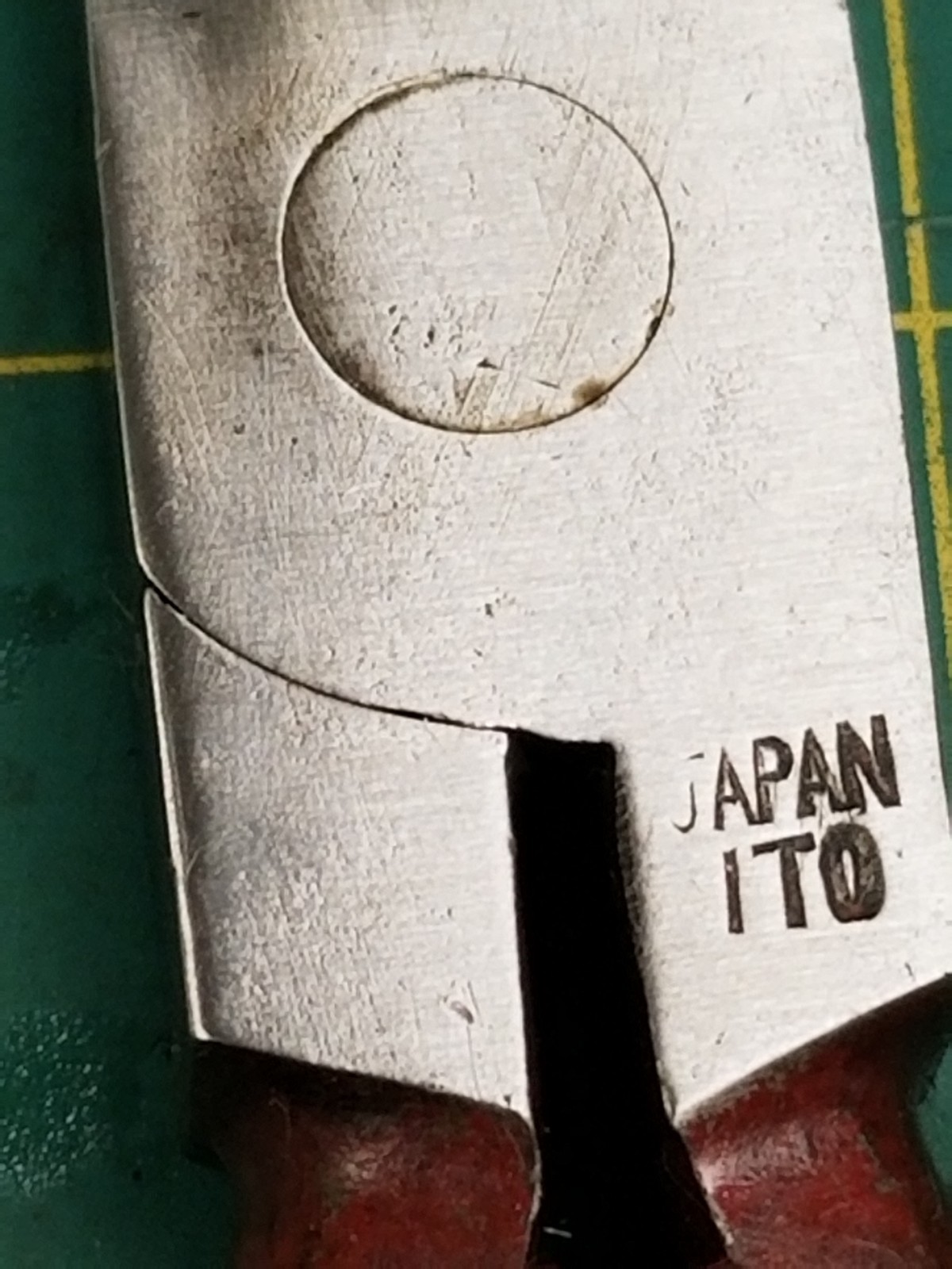 Vintage Fuller Japan No. 190- 6 Diagonal Side Nipper Pliers Cutters