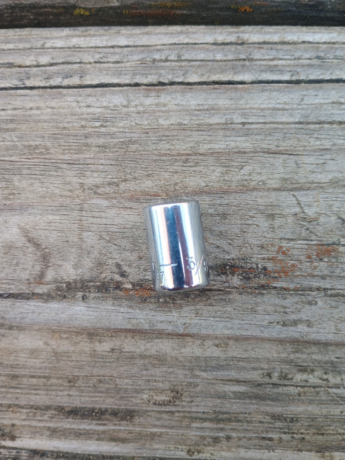 Vintage Craftsman 3/8″ 6 Point Shallow Socket 1/4″ Drive EE 43497 USA