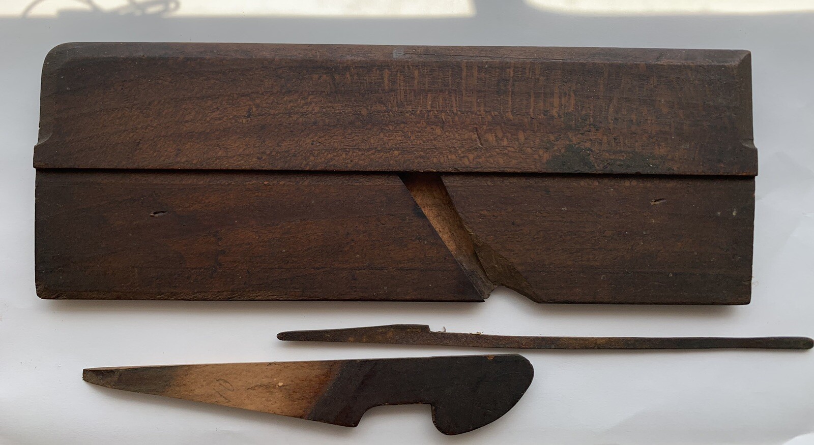 Antique Wooden Molding Plane W. Greenslade Bristol England London and Dublin