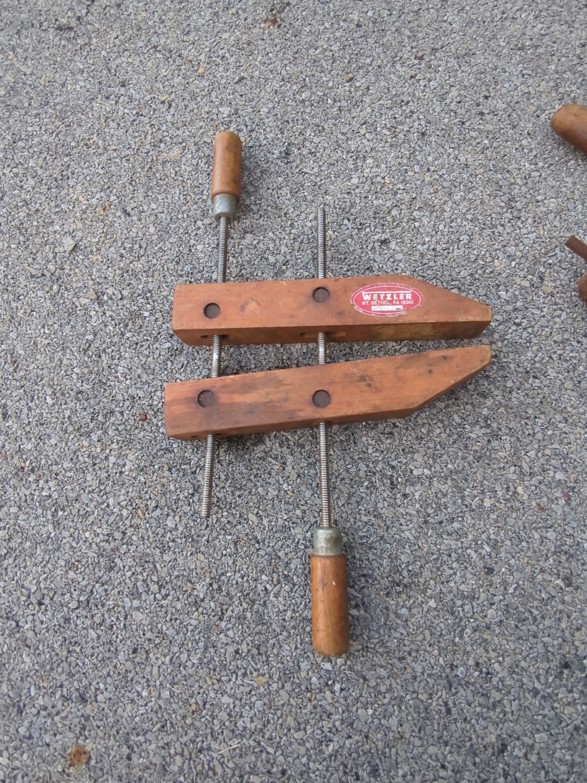 Wetzler Wooden Handscrew Clamp