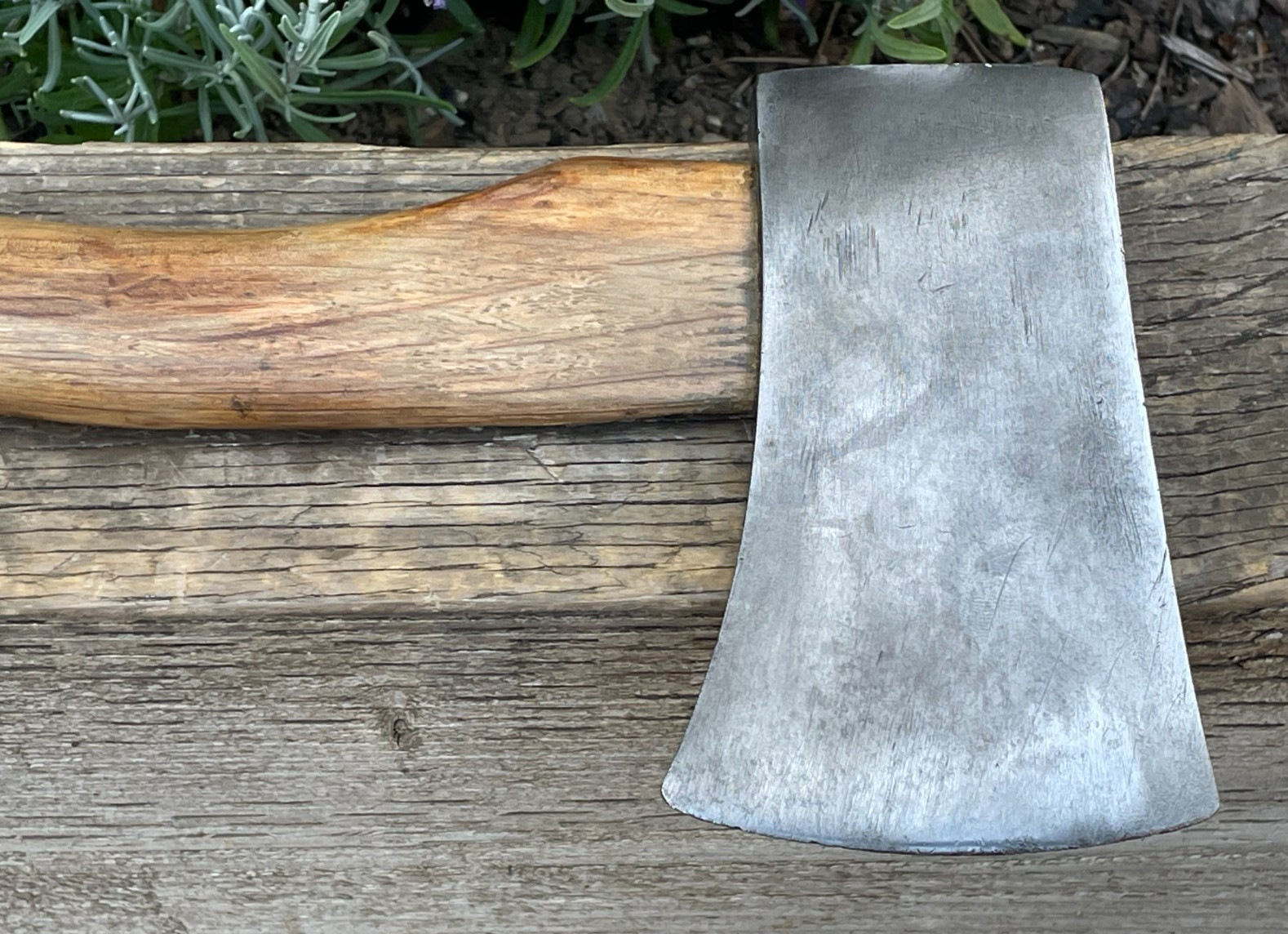 Vintage 1-1/2 lb Axe Hatchet Kindling Chopper Garden Camping Fishing Tool 5
