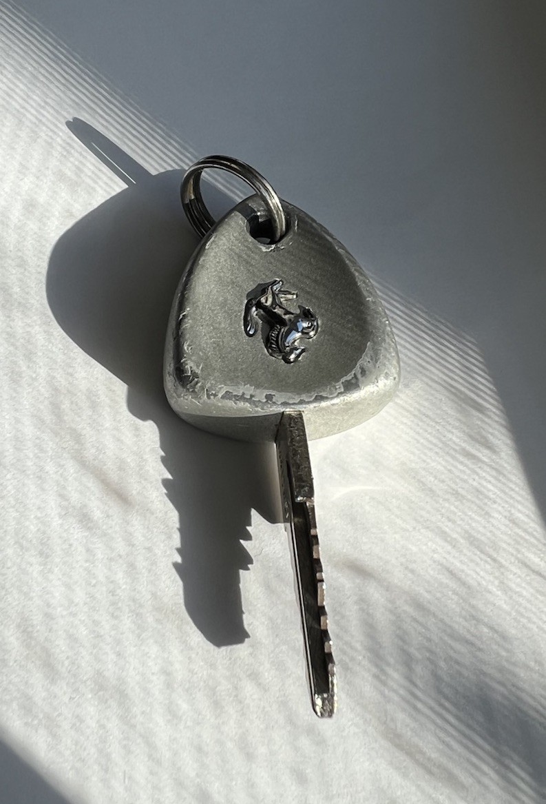 Vintage Ferrari OEM Metal Key – TRW SIPEA – Original Italian Supplier -Pre-Owned