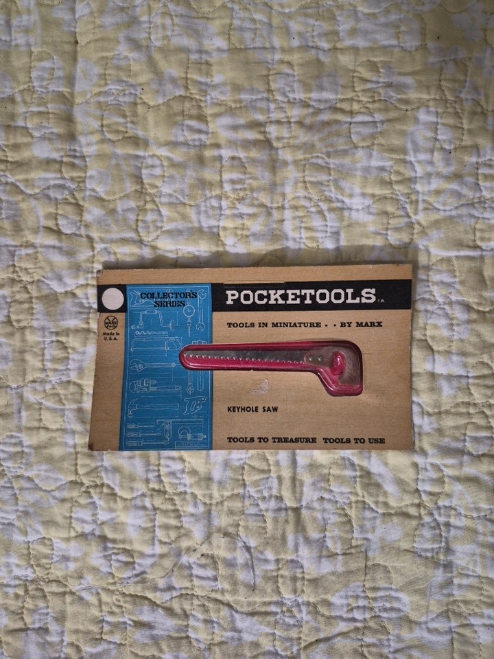 Marx 1950s Pocketools Keyhole Saw No.1113..29 New