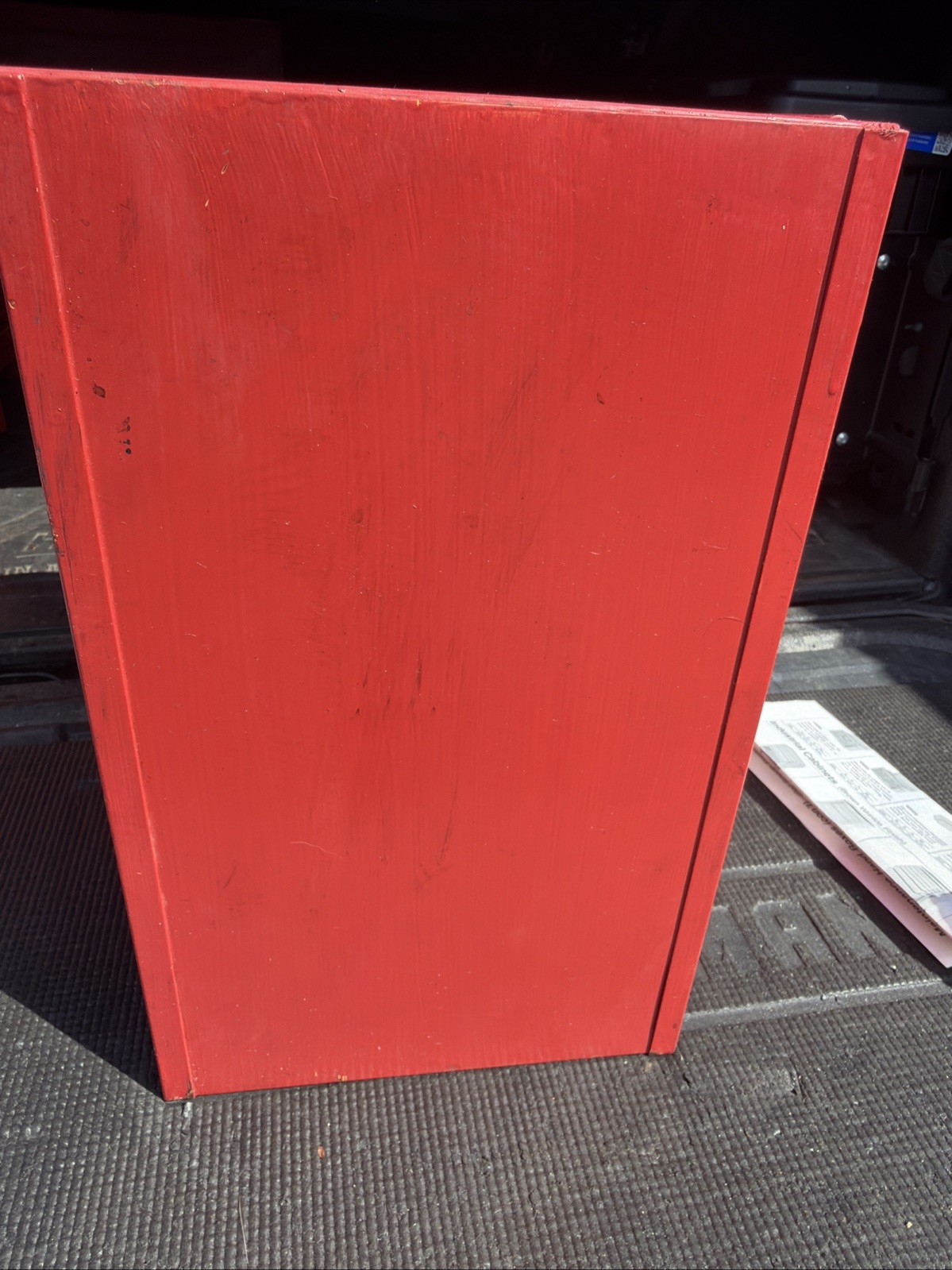 Waterloo TOOLS USA Craftsman STYLE Side Caddy Toolbox Red 6 Drw 2 Keys & Bracket