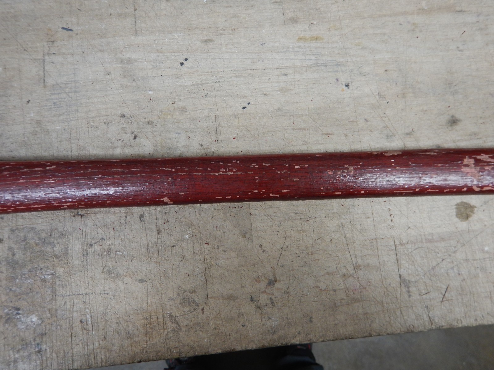 Vintage Plumb All American Double bit axe with straight Original Handle paint is
