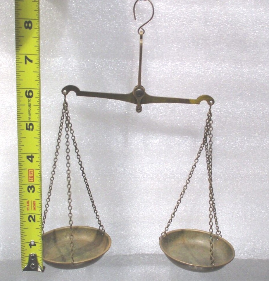 Lampert Brass Apothecary Scale Germany