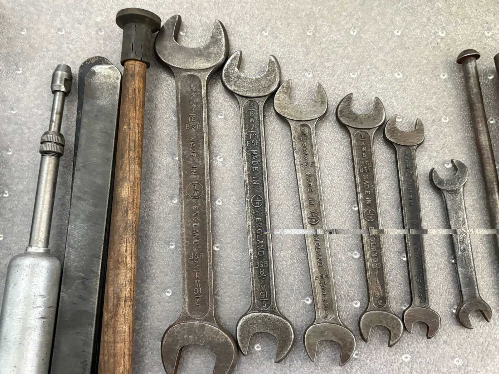 Austin Healey tool roll tool kit