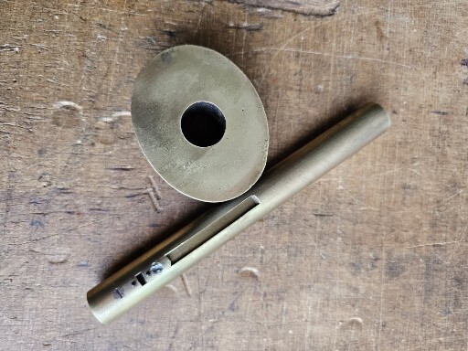 Brass and Ebony 2 Pin Mortise/Marking gauge – No makers mark