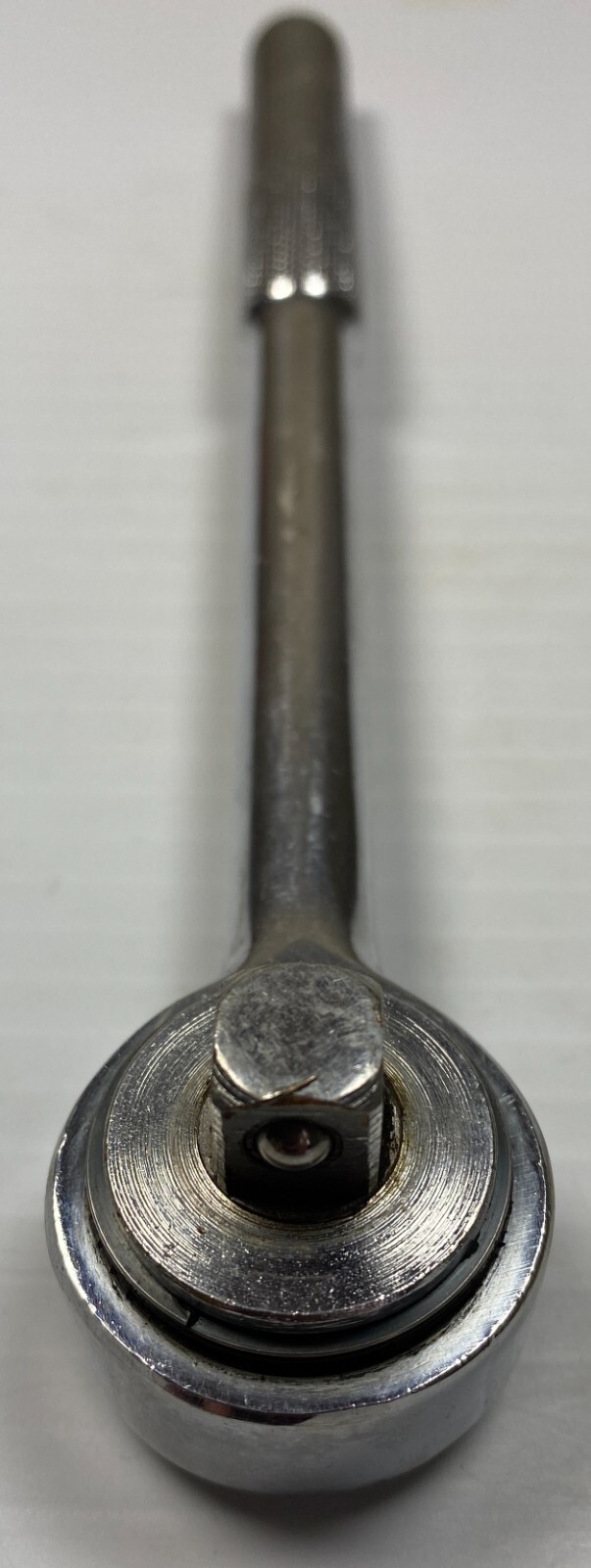 Vintage BERNZ-O-MATIC Chrome Reversible Ratchet Wrench 3/8″ Drive Nice Tool
