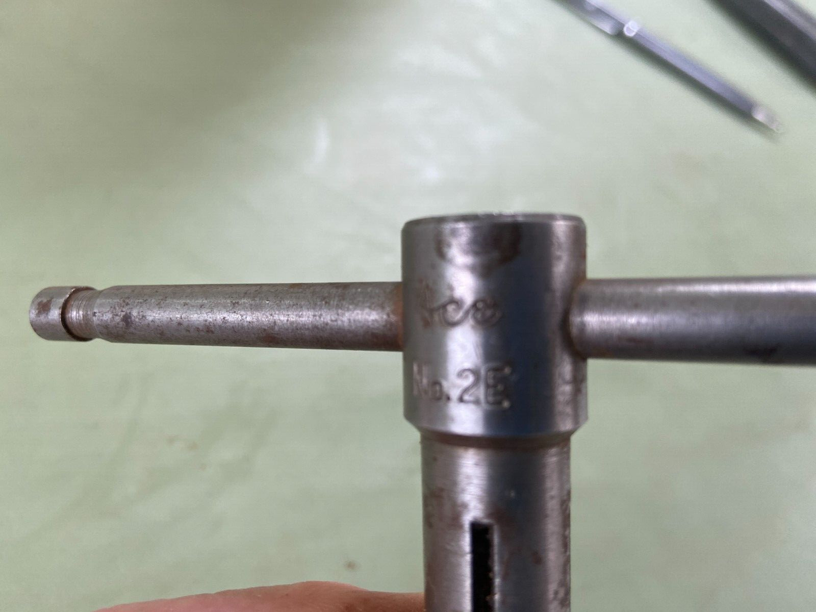 ACE Tap Holder with Sliding T Handle No. 2E USA Woodworking Drilling Holes