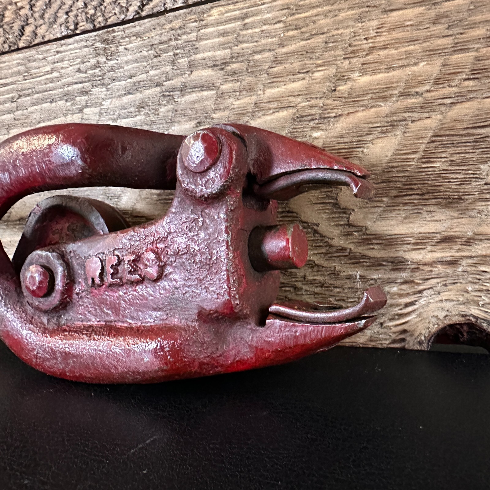 REES MFG Co(?) Vintage Antique Gear Shaft Puller Tool Automotive Industrial Farm