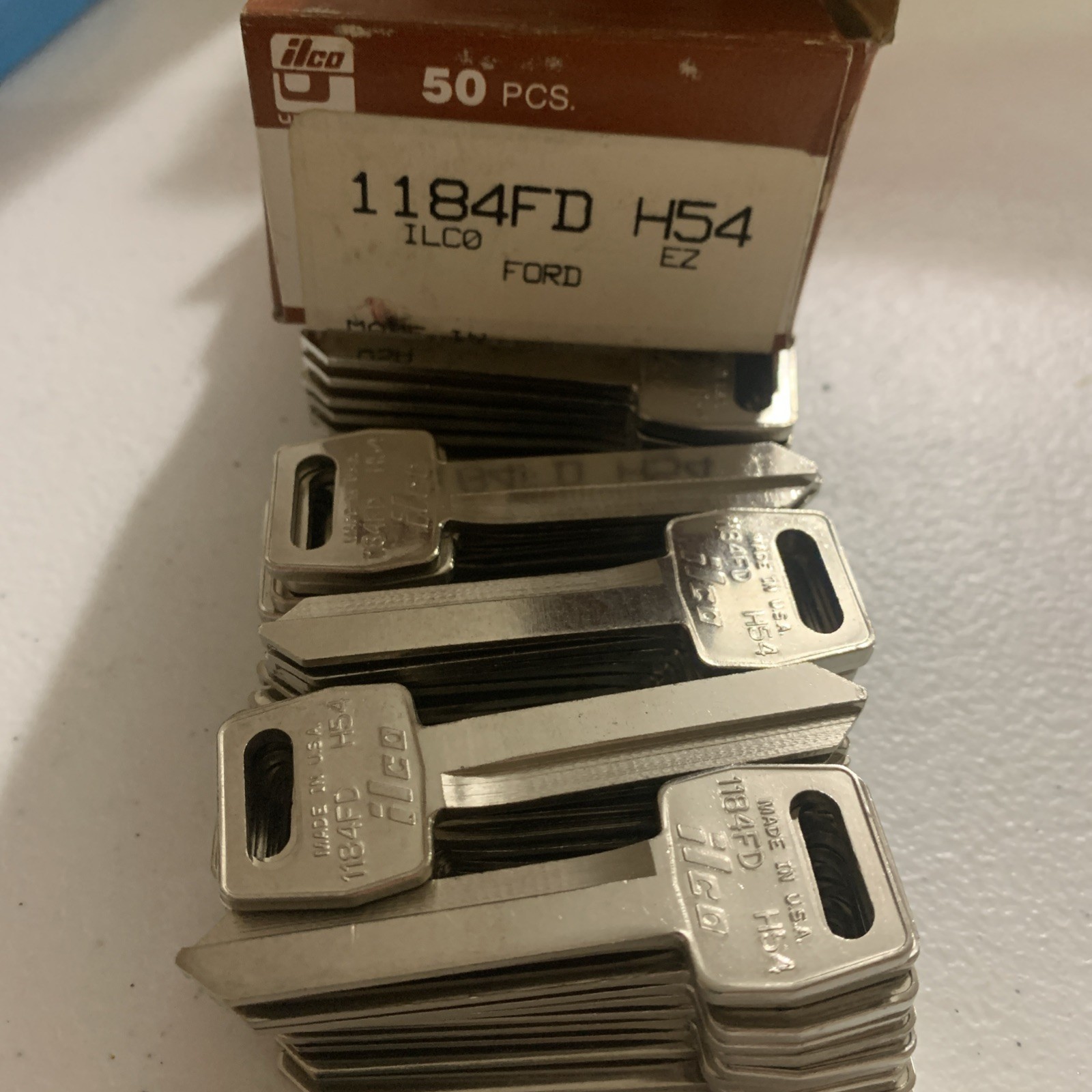 ILCO 1184FD EZ H54 for FORD KEY BLANK / 49 key blanks