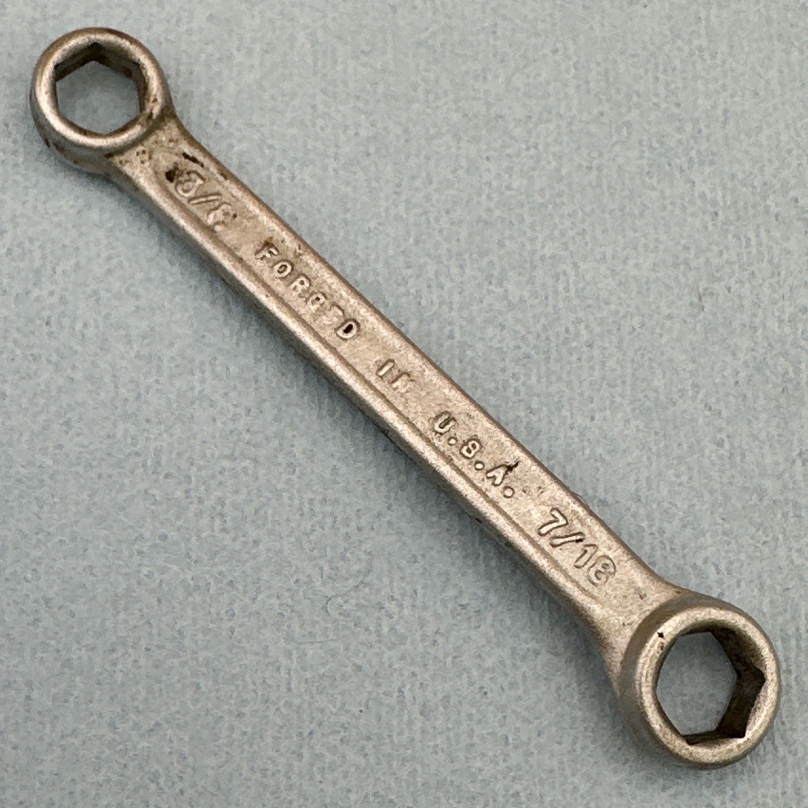 Vintage Westline 3/8″ x 7/16″ Double Box Wrench 6 Point Western Auto USA